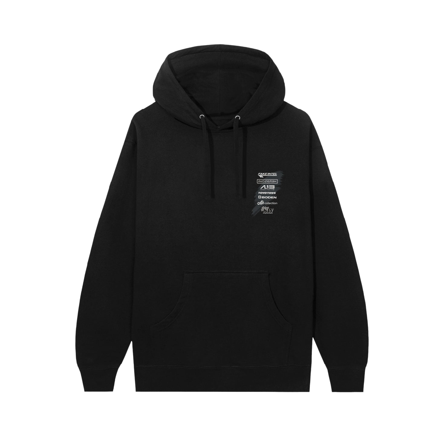Fake Intel x Inozetek F40 Black Hoodie