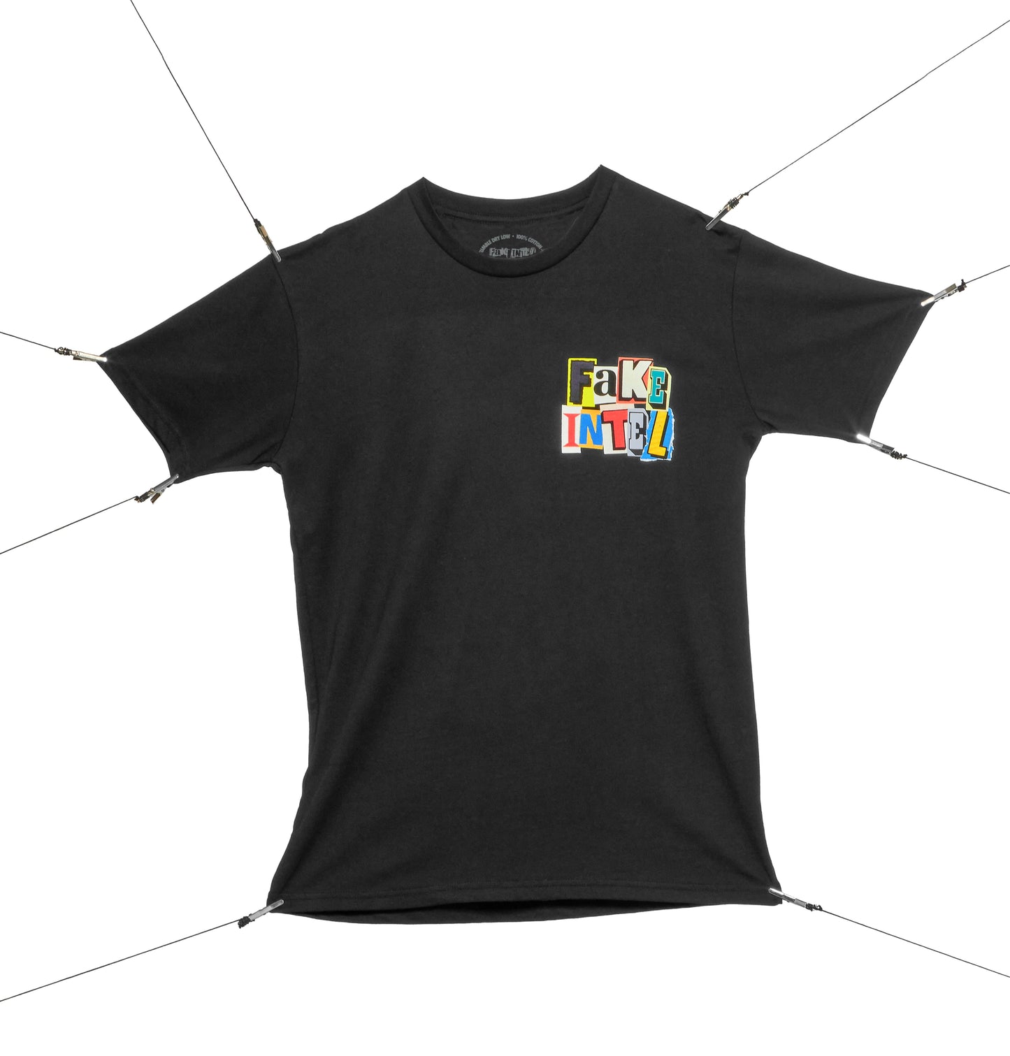 Born Into Chaos Black Tee